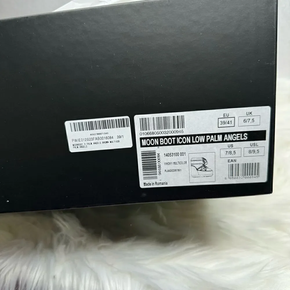 Palm Angel Icon Low Tie Dye Suede Moon Boot - Picture 2 of 10